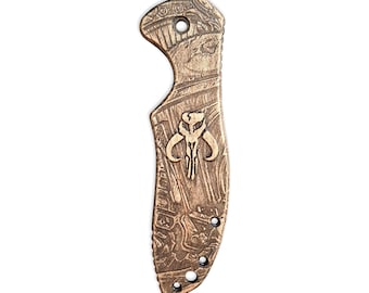 Cráneo de mitosaurio - Casquillos para cuchillos Kershaw Emerson CQC 6K y 7K