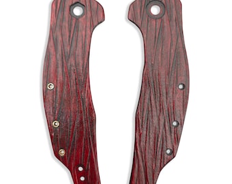 Fibers Dark Blood - Zero Tolerance ZT 0357 Knife Scale