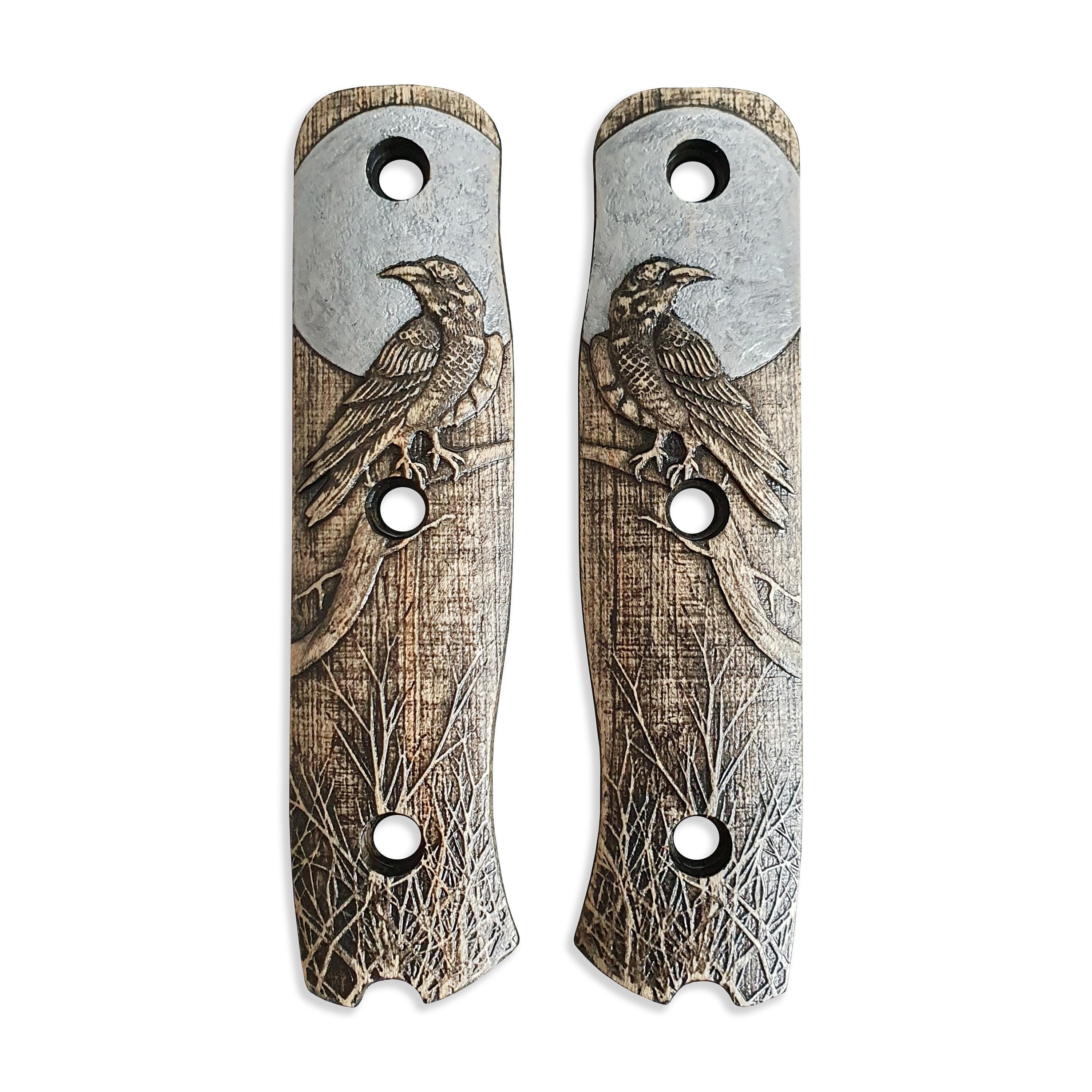 Moon Raven - Fällkniven F1X, F1XB Knife Scales