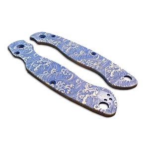 Japan Wave - Spyderco Military 2 Knife Scales