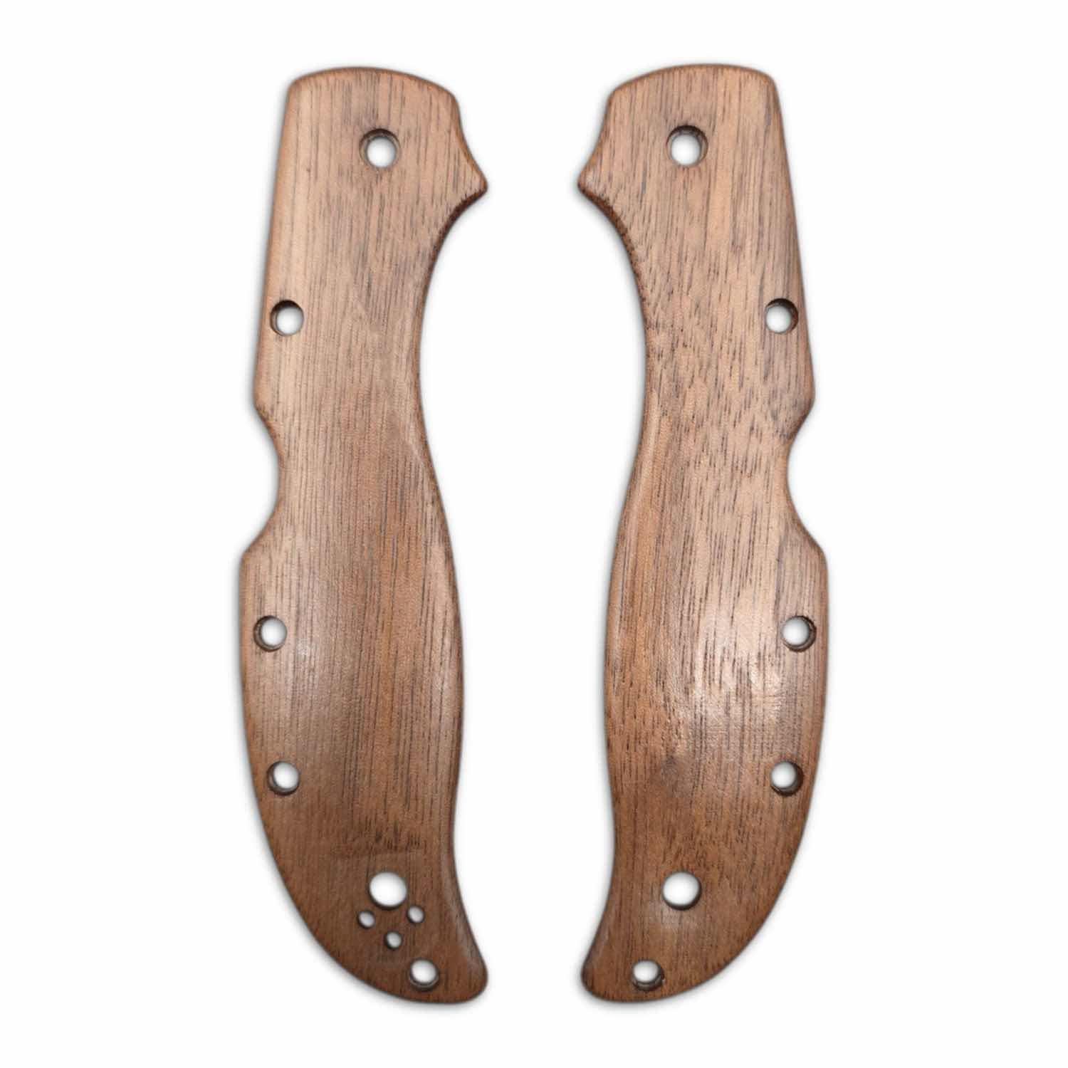 Traditional Walnut - Spyderco Stretch 2 XL Cru-Wear Knife Scales