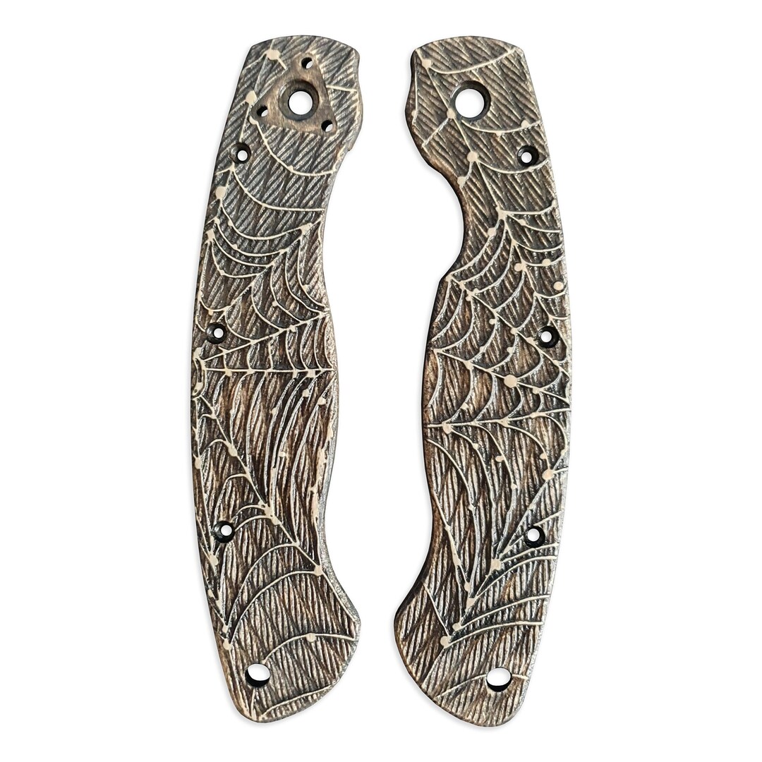 Spider Web - Spyderco Military Knife Scales - Etsy