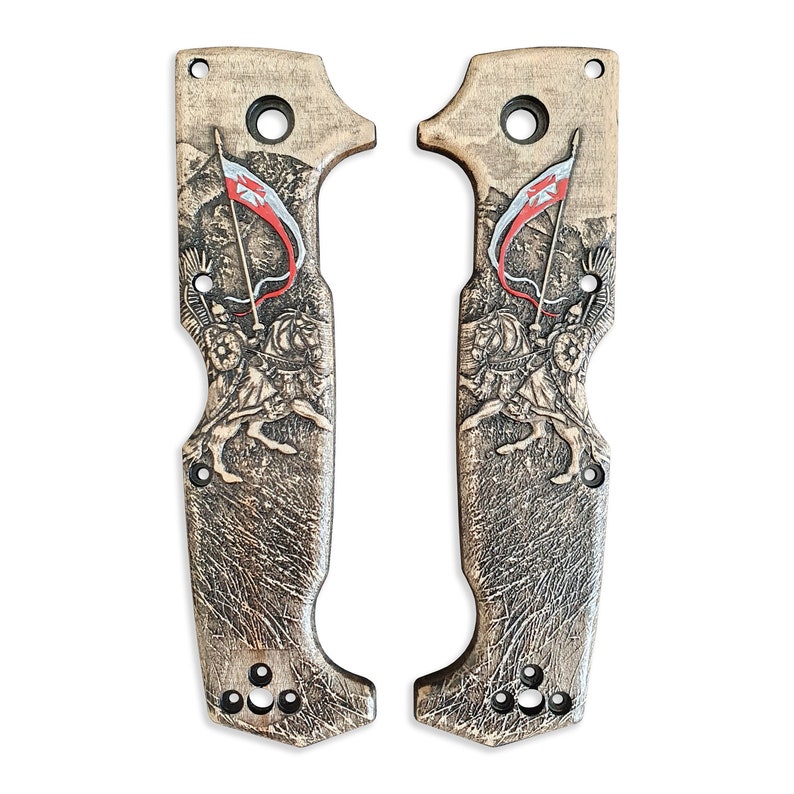 Polish Husria - Cold Steel SR1 Lite Knife Scales