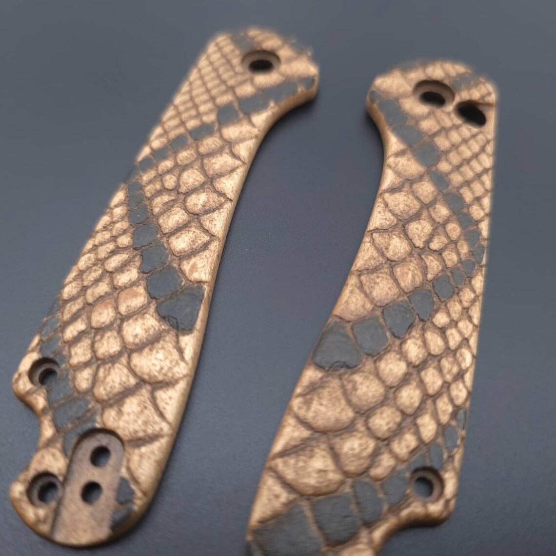 Snake Skin Rattlesnake (3166) - CIVIVI Elementum Button Lock 2 Knife ...