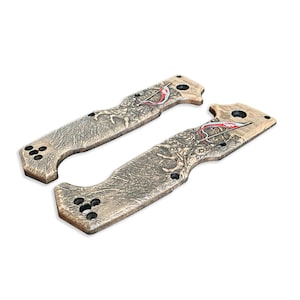 Polish Husria - Cold Steel SR1 Lite Knife Scales