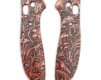 Wild Thickets Baroque - Benchmade Griptilian 550, 551 Knife Scales