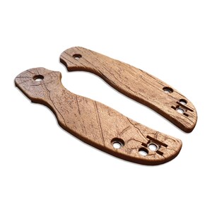 Wood Bark (3166) - Spyderco Sage 5 Knife Scales