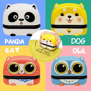 ArtifacticZoe The Name Stamp for Kids Clothes Clothing Personalized Name Stamp Custom Daycare Stickers Tag Label Preschool Nursing Home