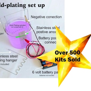 Gold Plating Kit (Battery)