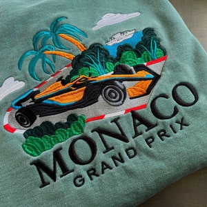 Monaco Racing Sweatshirt — Light Green