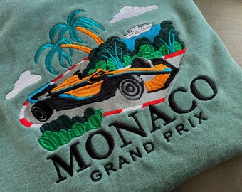 Monaco Racing Sweatshirt — Light Green