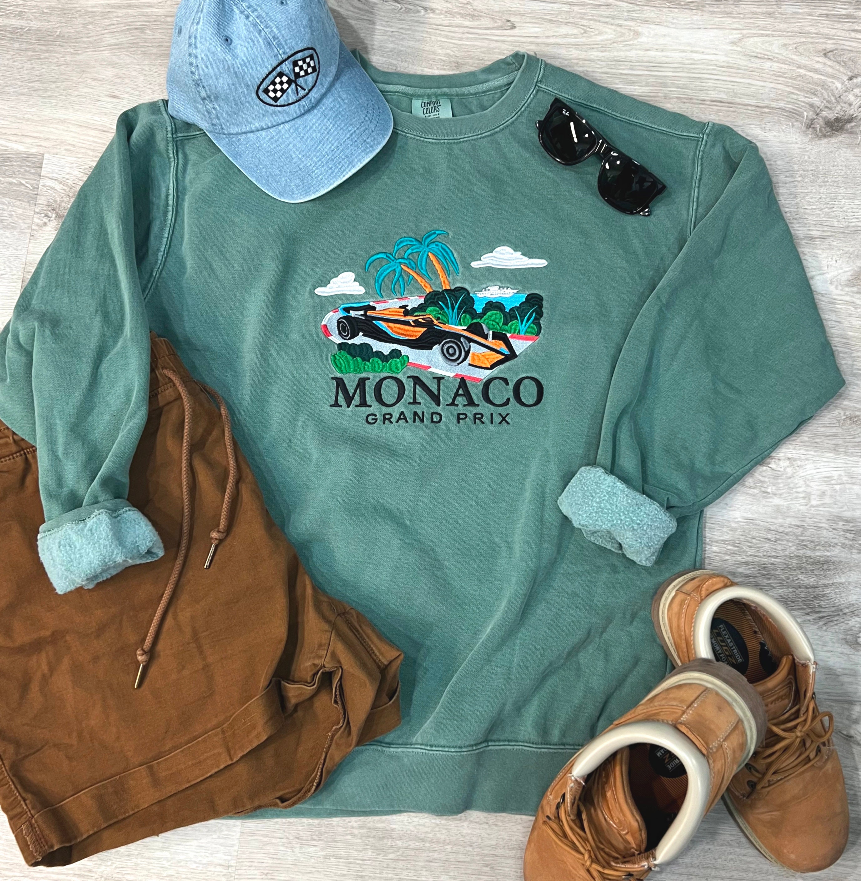 Monaco Racing Sweatshirt Light Green sold by Carlos Ochoa | SKU ...