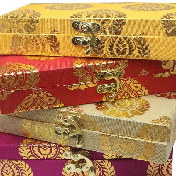 EXPRESS DELIVERY- Indian Sweet Boxes, Diwali gifts, Indian Gift Box, Indian Bridesmaid box, Return Gift, Wedding Favor, Marriage, Shagun Box