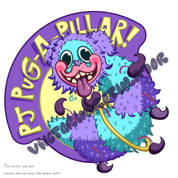 Redraw of PJ pug-a-pillar since the official design was shown :  r/PoppyPlaytime