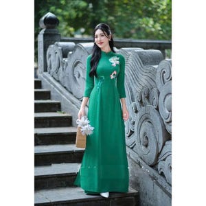 Vietnamese Traditional Ao Dai for Women, Ao Dai for Girls Vietnamese Traditional Ao Dai for Women, Ao Dai for Girls