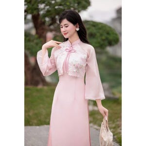Vietnamese Traditional Ao Dai for Women, Ao Dai for Girls Vietnamese Traditional Ao Dai for Women, Ao Dai for Girls