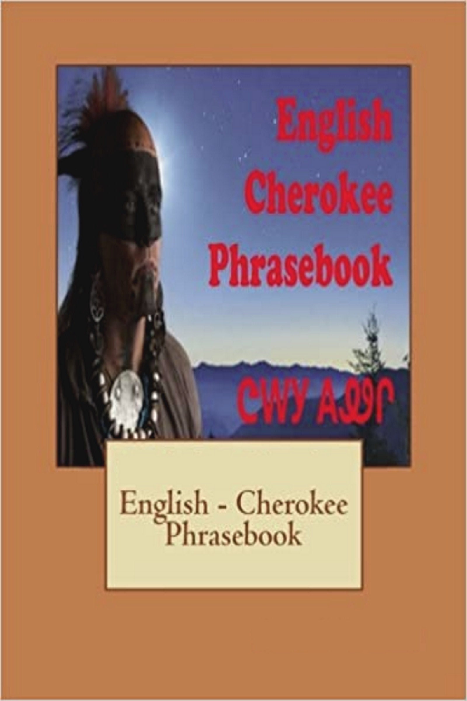 English Cherokee Phrasebook words R Us Bilingual Etsy Canada