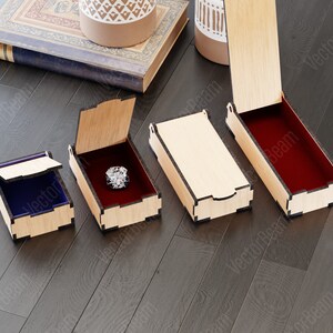 Geschenk Box Laser Cut Votivgeschenk Juwelier Etui Hochzeit Love vektor | SVG, DXF, AI , eps, pdf |#154|