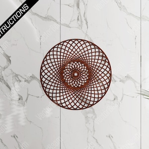 Kinetic Sculpture Laser Cut and Cnc files Wall Art Illusion Wall Decoration Art | SVG, DXF, AI , eps, pdf |#78|