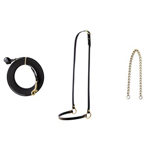 Biothane Show Halter with Solid Brass Hardware – Horse Presentation Halter – Ideal for Shows and Competitions