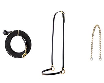 Biothane Show Halter with Solid Brass Hardware – Horse Presentation Halter – Ideal for Shows and Competitions