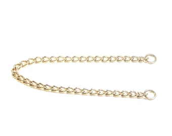 Premium Solid Brass Horse Halter Chain - Reliable Equestrian Equipment for Training or Showing