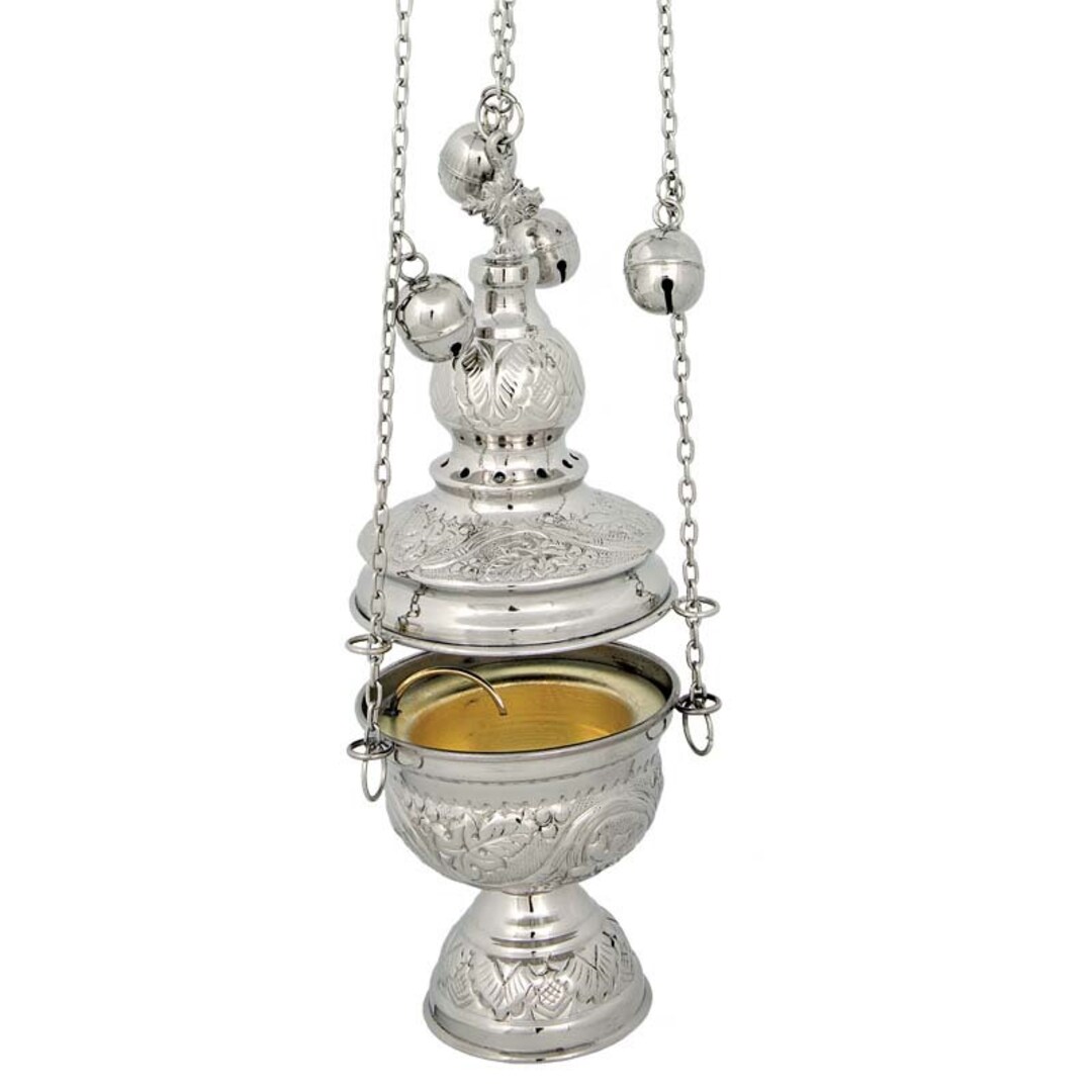 Church Incense Burner With Chains, New Censer, Vessels for Priest