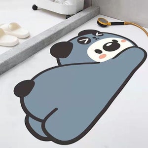Cute Panda Rug for bathroom and home decor