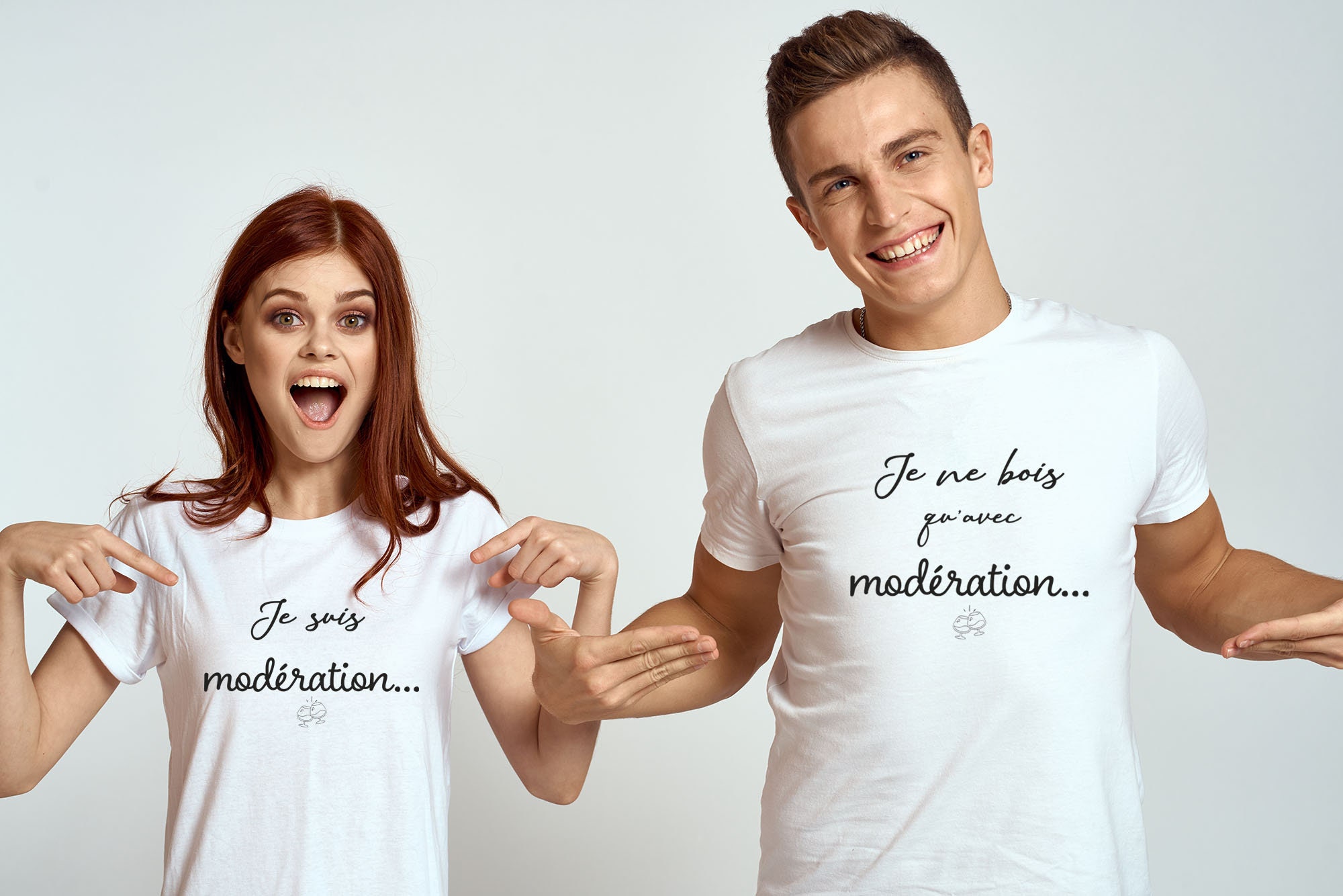 T shirt je suis en couple hot sale