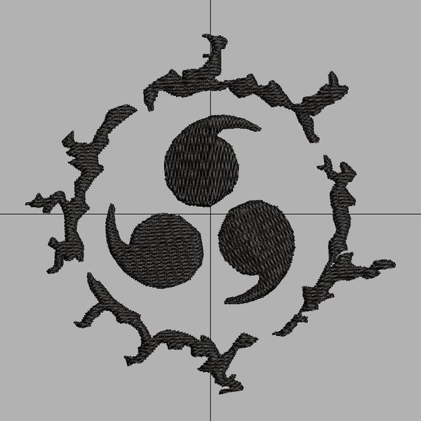 Anime and Manga Inspired Stitch Machine Embroidery Design symbol File
