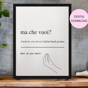 Wackelfigur Italienische Handgeste Italian,Gesture,Gesto,Wobbler