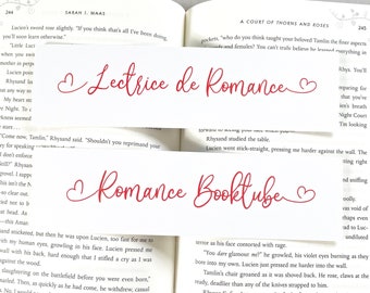 Lot 2 Marque Pages Romance