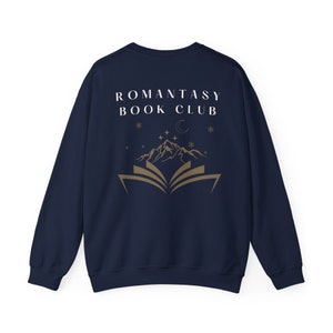 Romantasy Book Club Crewneck Sweatshirt image 10