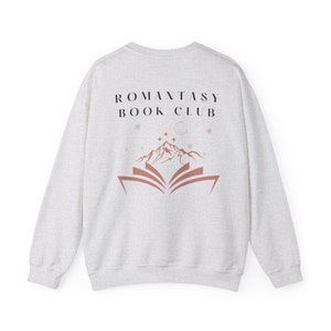 Sudadera con cuello redondo Romantasy Book Club imagen 9