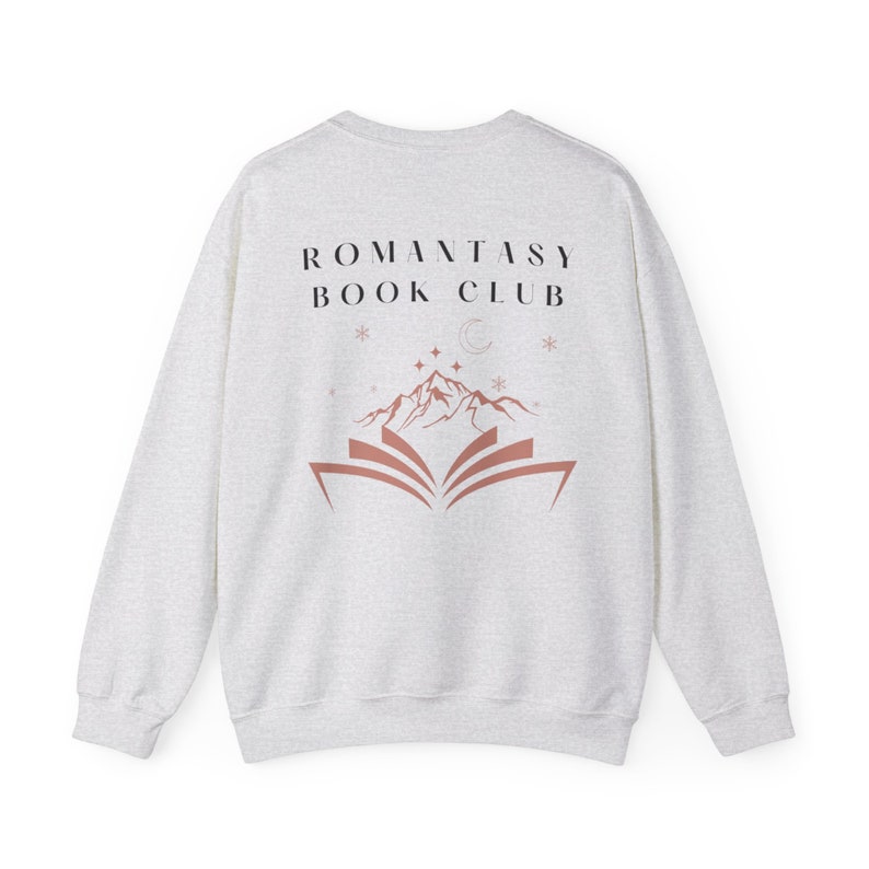 Romantasy Book Club Crewneck Sweatshirt image 9