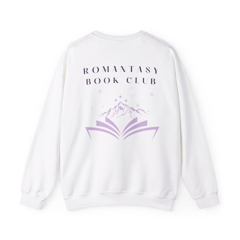 Romantasy Book Club Crewneck Sweatshirt image 8