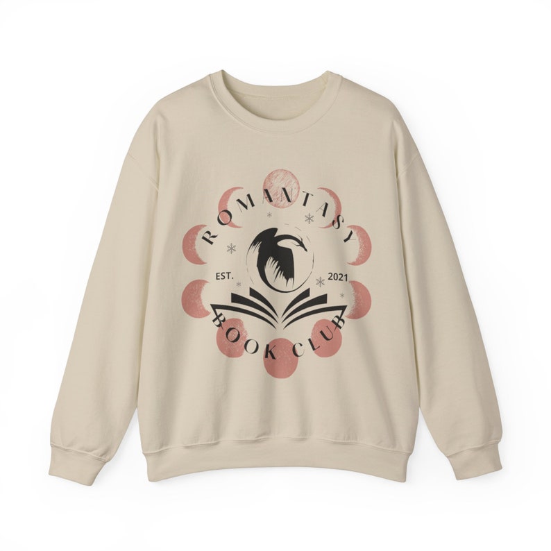 Romantasy Book Club Crewneck Sweatshirt image 5