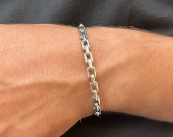 Sterling Silver Bracelet, Men Bracelet, Silver Bracelet Mens, Bracelet Sterling Silver, Bangle Men, Bangle Bracelets Silver