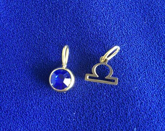 Zodiac Sign Necklace: 925 Silver Constellation Charm, Horoscope Gift