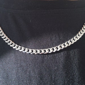 Silver Chain Necklace,CURB Chain,Paperclip,Twist,Rope,Figaro Chain,Herringbone Chain,Dainty Chain,Gift for him,Gift for her,Christmas Gift image 7