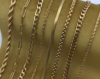 18K Gold Filled wasserdichtes Fußkettchen: Zierliche Bordüre ,Herringbone ,Twist,Weihnachten,Geburtstag,Schmuckgeschenk