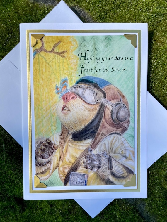 Bazil- the Acolyte Card, Star Wars Creature Greeting Card, the