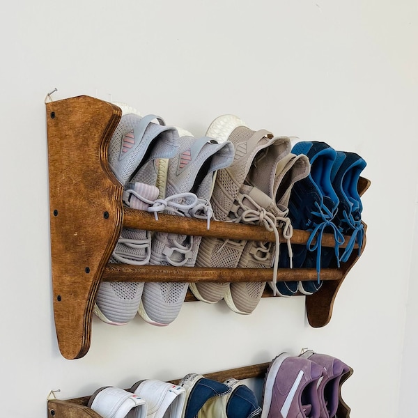 Wall Shoe Rack Etsy