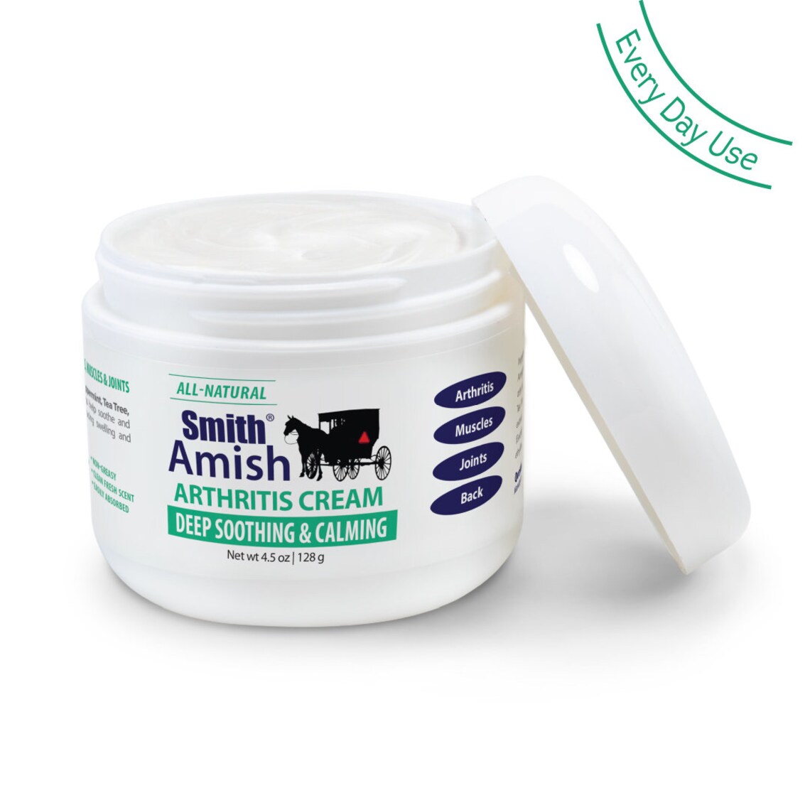 Smith's Amish Arthritis Cream. Deep Soothing & Calming for Arthritis
