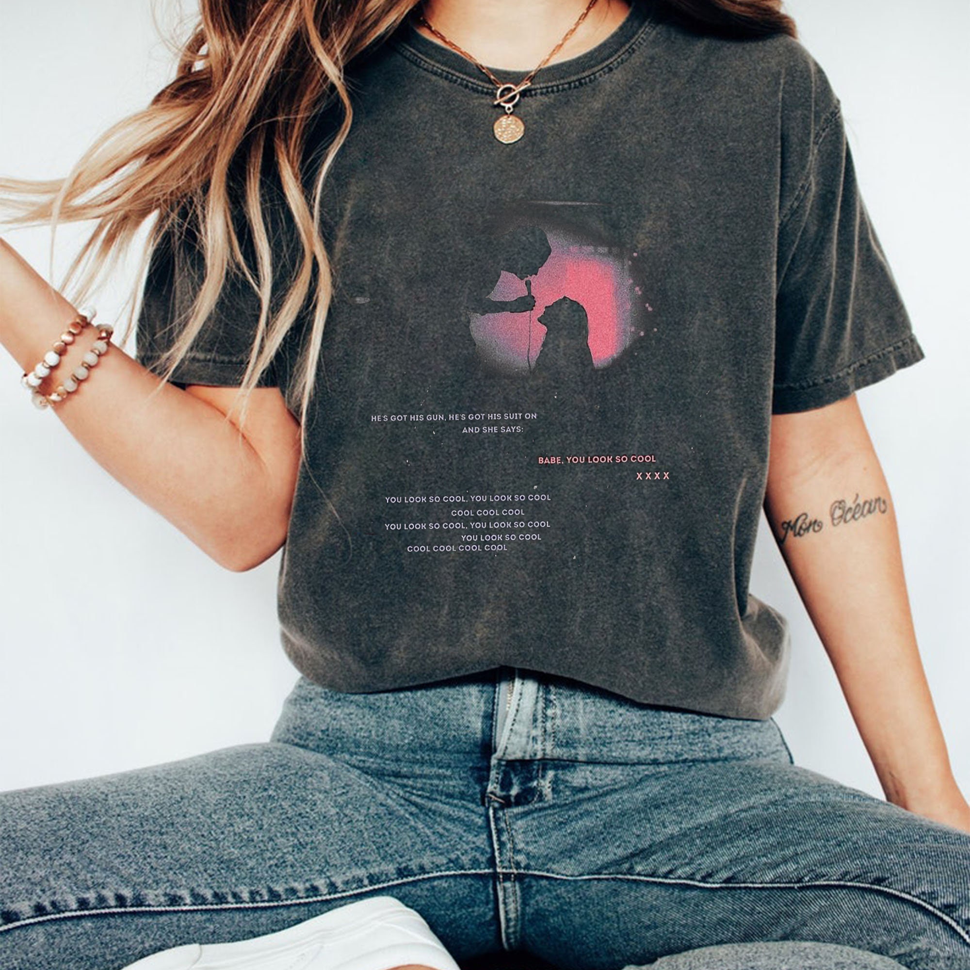 Discover Babe You Look So Cool TShirt, Robbers Song TShirt, Robbers