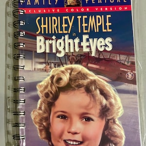 Handmade Repurposed VHS Journal/Sketchpad - Bright Eyes