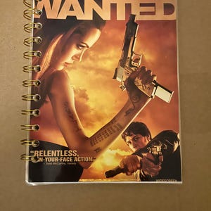 Handmade Repurposed VHS Journal/Sketchpad - Wanted image 1