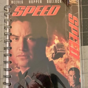 Handmade Repurposed VHS Journal/Sketchpad - Speed