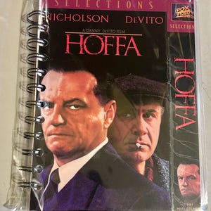 Handmade Repurposed VHS Journal/Sketchpad - Hoffa