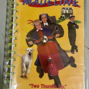 Handmade Repurposed VHS Journal/Sketchpad - Madeline